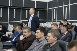 Ю.В.Колбин на встрече с членами Правительства края